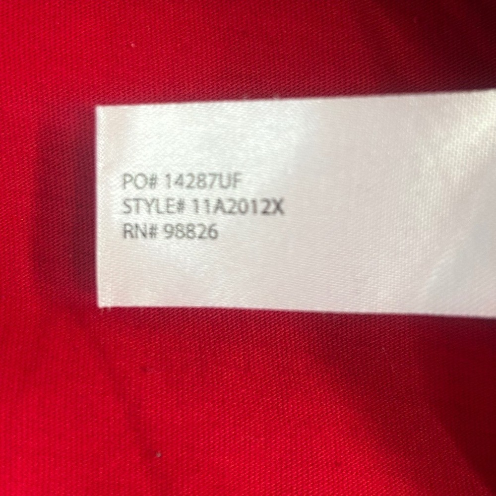 U.S. Polo Assn Mens XXL Red Long Sleeve Crewneck T-Shirt 11A2012X - Picture 5 of 7